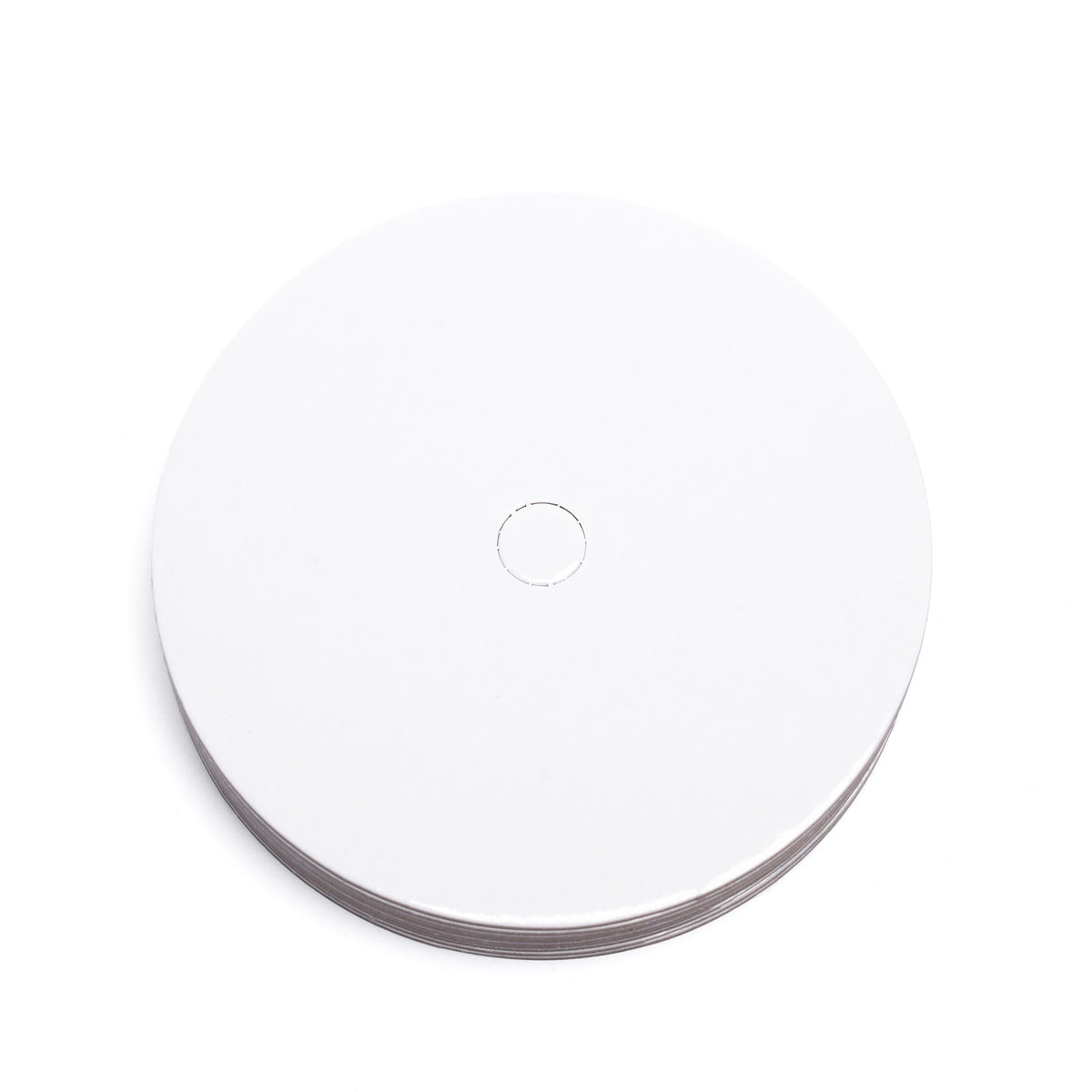 Perforated Cardboard Round White — Cakers Warehouse