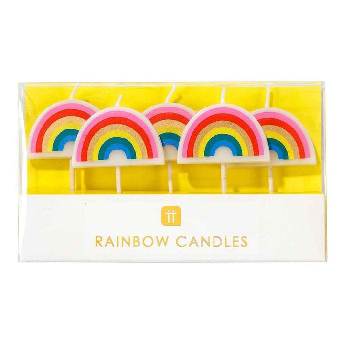 Candles Rainbow 5pc