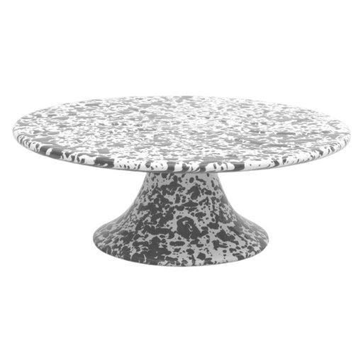 Cake Stand Marble Grey/White *Clearance*