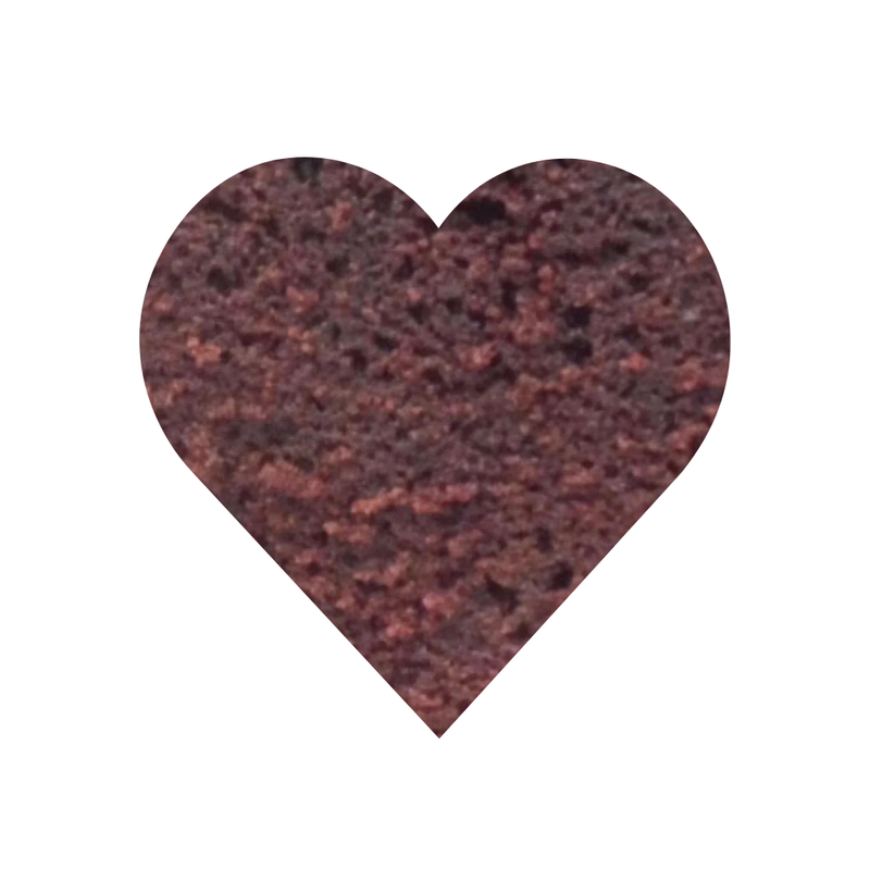 Naked Red Velvet Heart