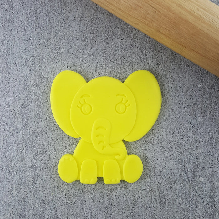 STAMP EMBOSSER WITH CUTTER ELEPHANT