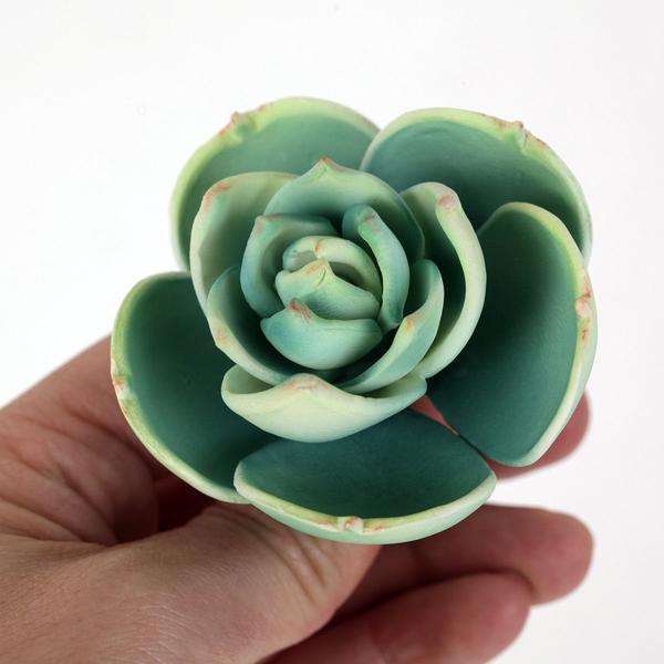 SUCCULENT SMALL GREEN 2PC