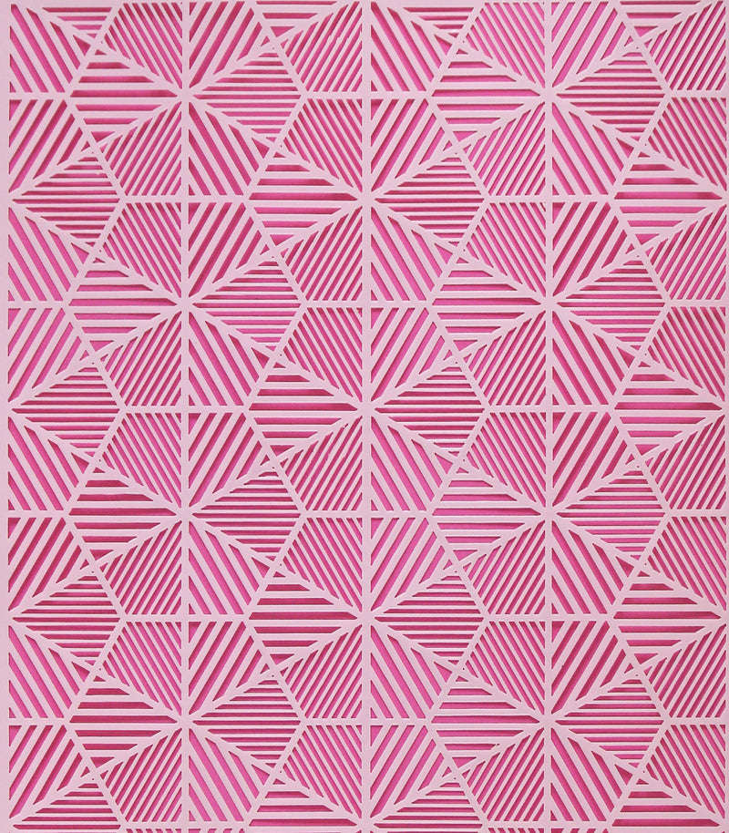 Acrylic Stencil Sapphire