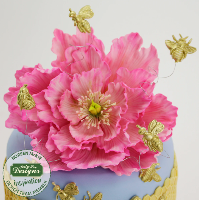 Silicone Mould Continuous Honeycomb & Bees