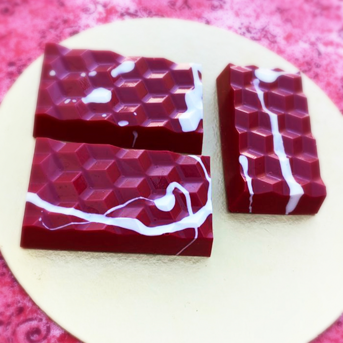 Plastic Mould Mini Textured Slab — Cakers Warehouse