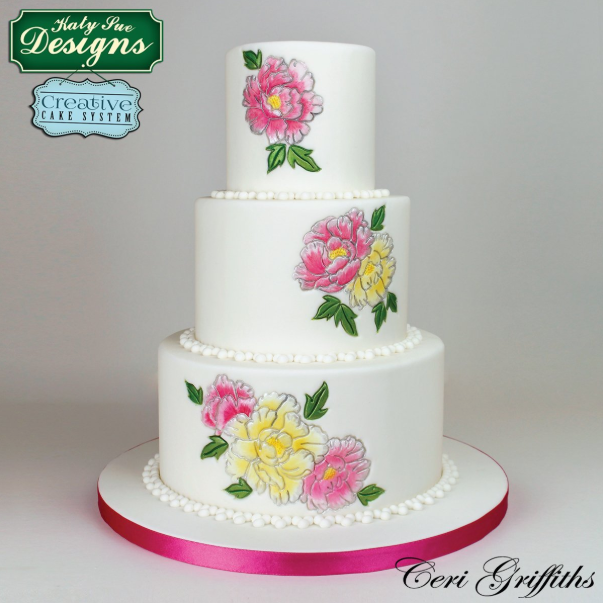 Silicone Embossers Peonies