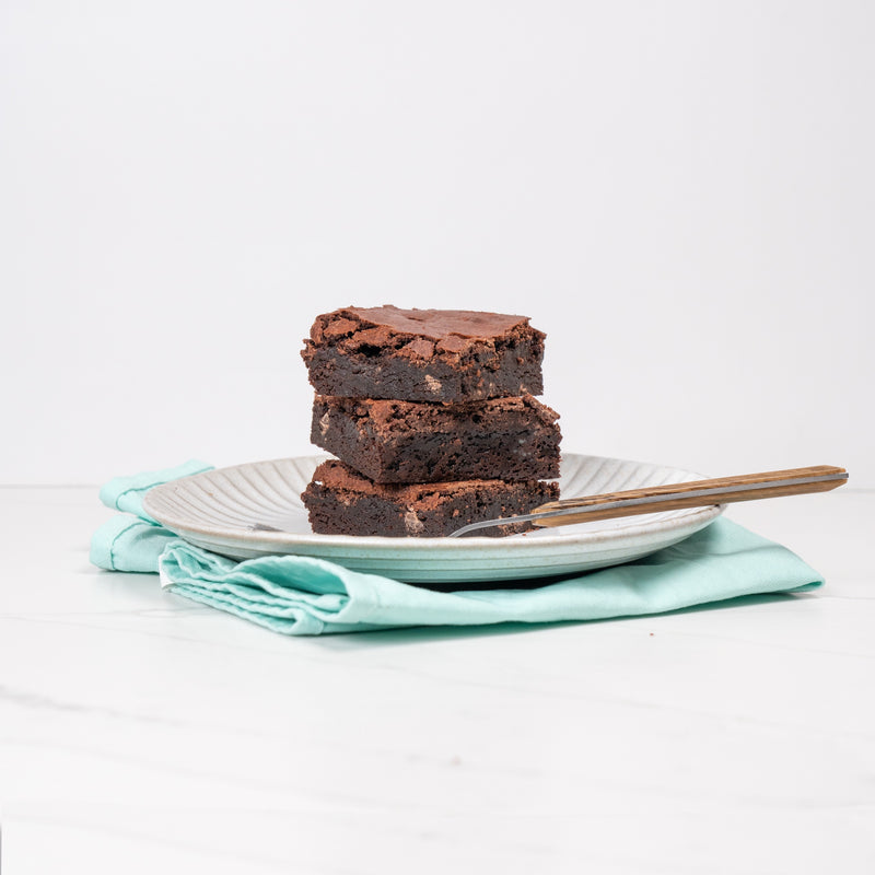 Naked Choc Chunk Brownie Slab