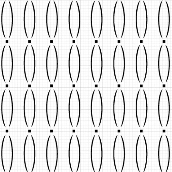 XL Cake Stencil Tango