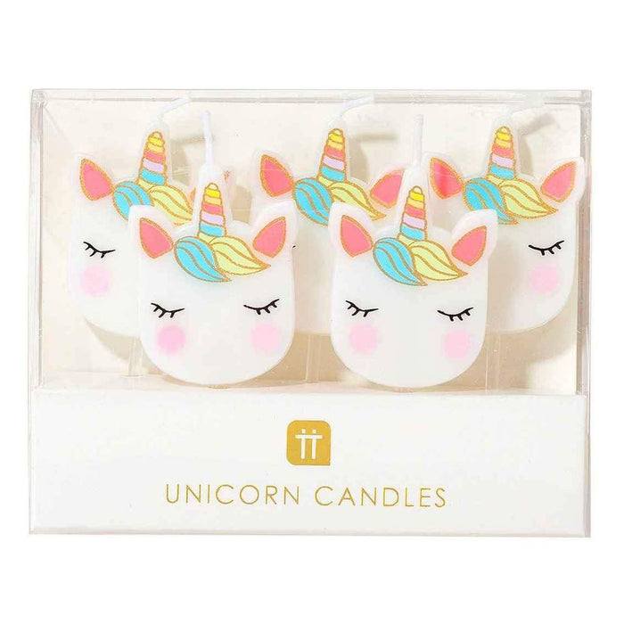 Candles Unicorn 5pc