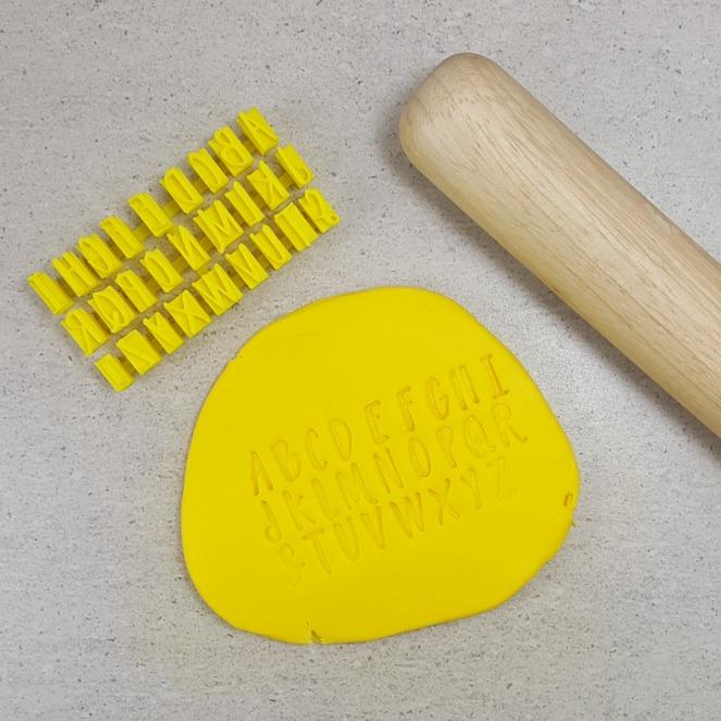 Stamp Embosser Script 2 Upper Case