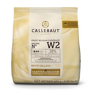Callebaut Chocolate 400g W2 White