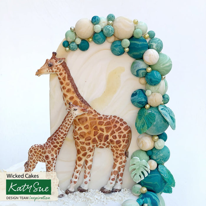 Silicone Mould Giraffe Mother & Baby