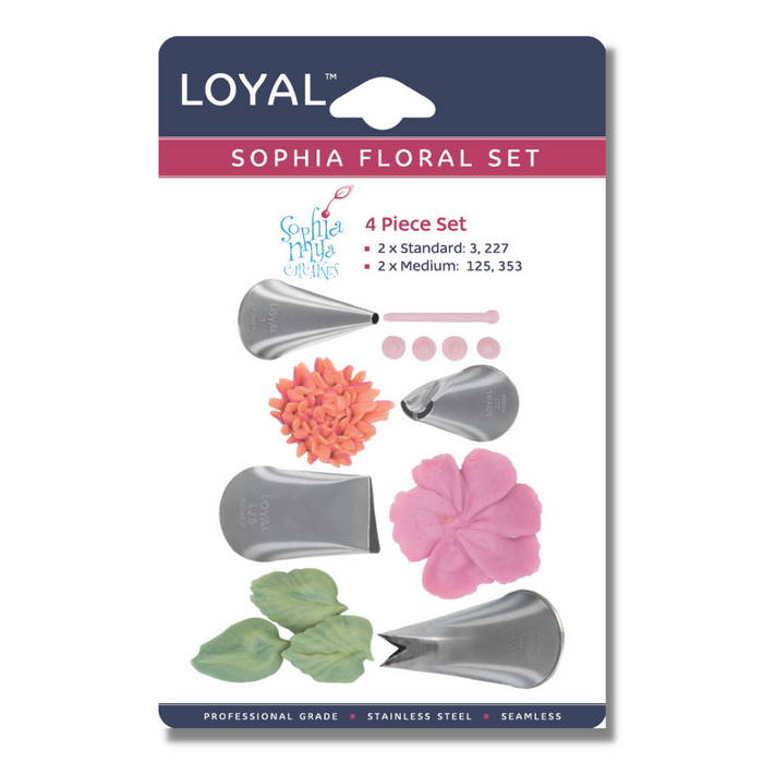 LOYAL x Sophia Mya | 4pc Sophia Floral Piping Set