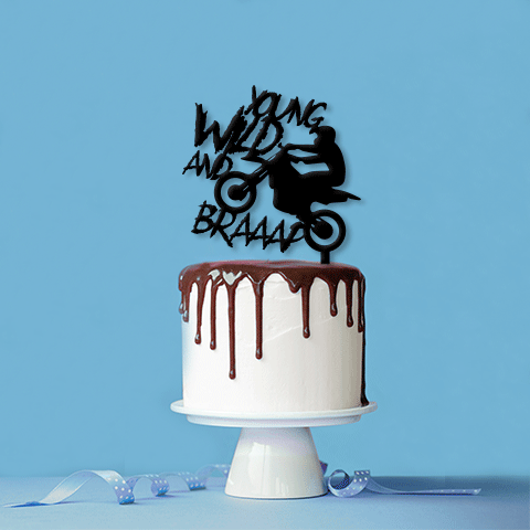 Topper Handwritten Young Wild & Braaap