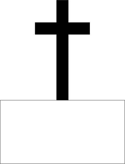 Topper Plain Cross