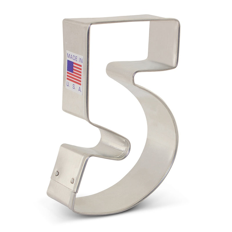 Cookie Cutter Number 5 3in