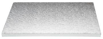 Drum Board Square Silver 8in