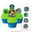 EDIBLE WAFER CUPCAKE TOPPERS 16PC MINECRAFT