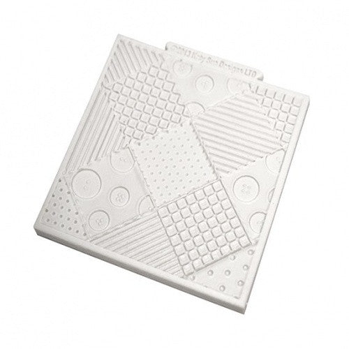 Silicone Mould Patchwork Quilt 4" x 4"
