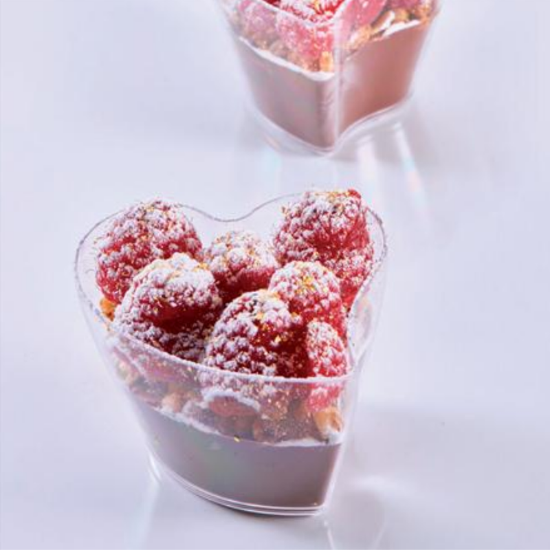 Dessert Cup Love Heart 100ml 100pc