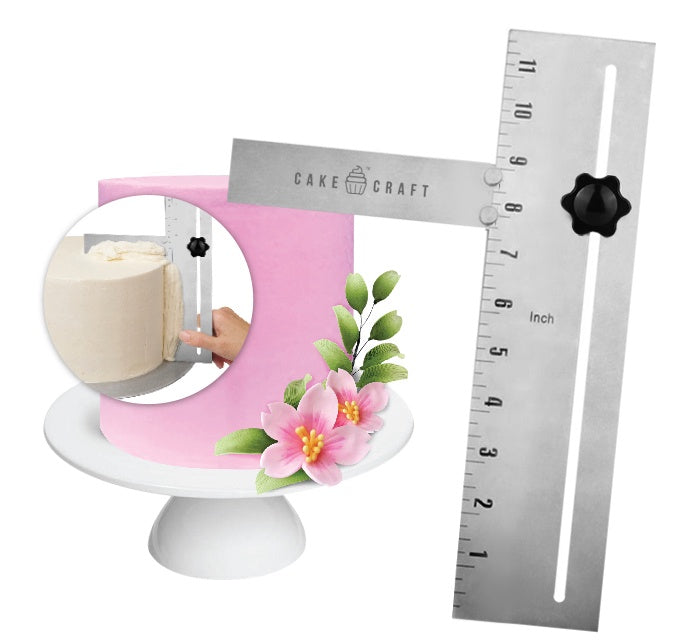 Stainless Steel Adjustable Scraper 12"