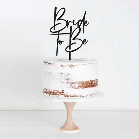 Topper Handwritten Bride To Be