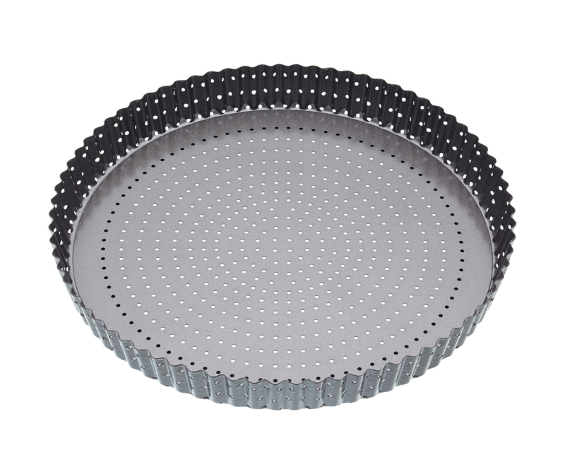 Crusty Bake Loose Base Round Flan Quiche Pan 30cm