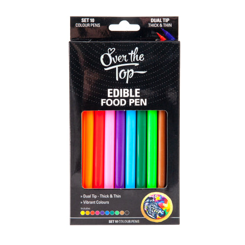 Gourmet Writer Pen Colour 10pc