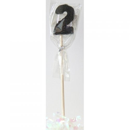 Stick Candle Glitter Black #2