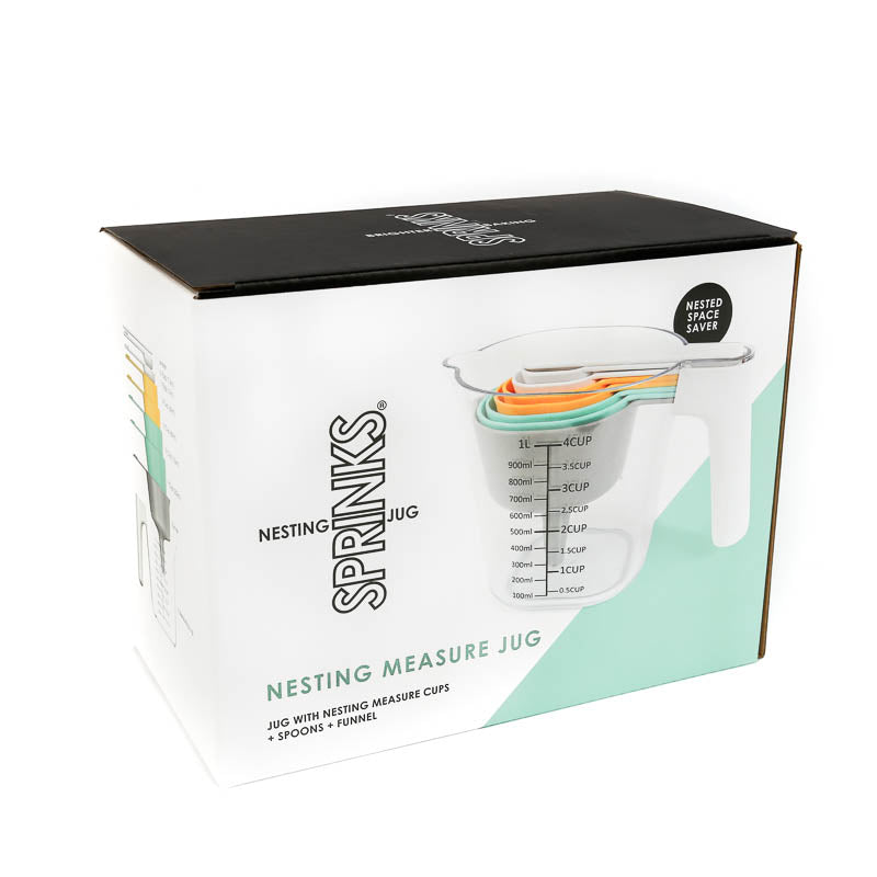 Measuring Jug with Nesting Measuring Cups & Spoons