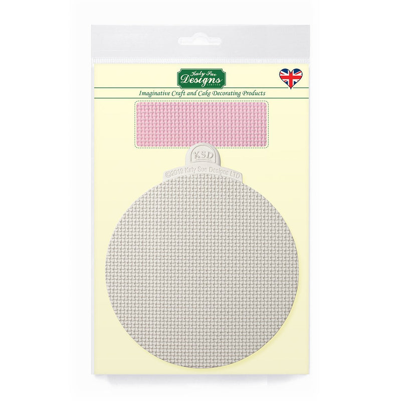 Silicone Mould Cross Stitch Texture
