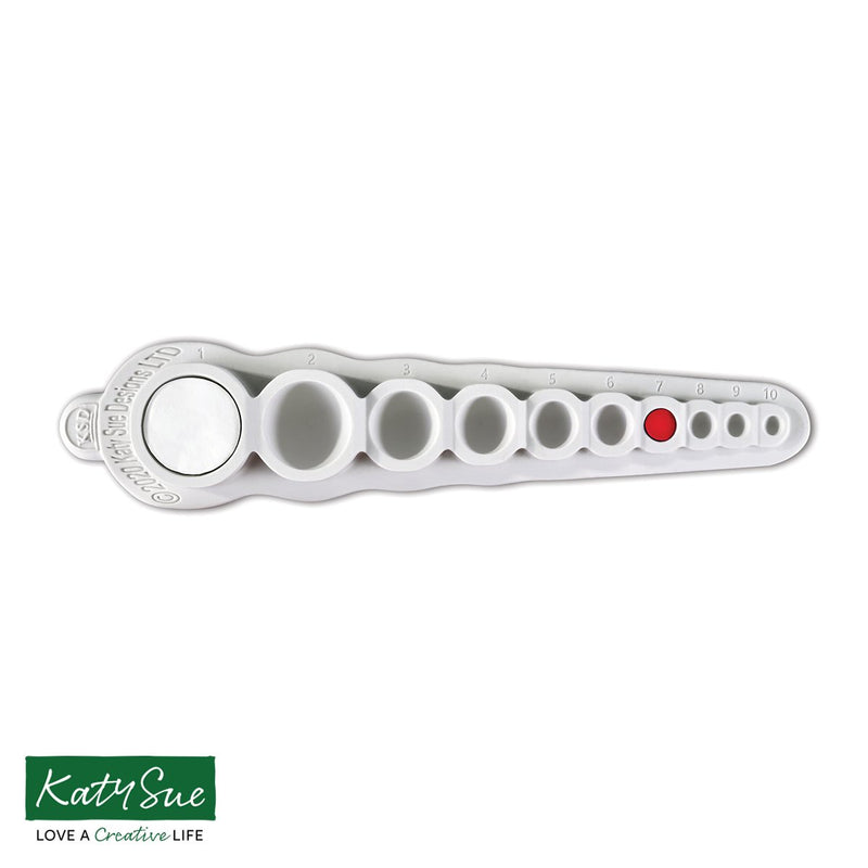 Silicone Mould The Measuring Mould with Flexi Scraper