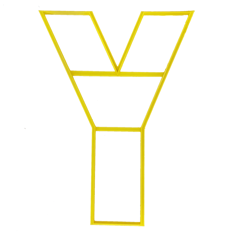 Cookie Cake Cutter Letter Y *Clearance*