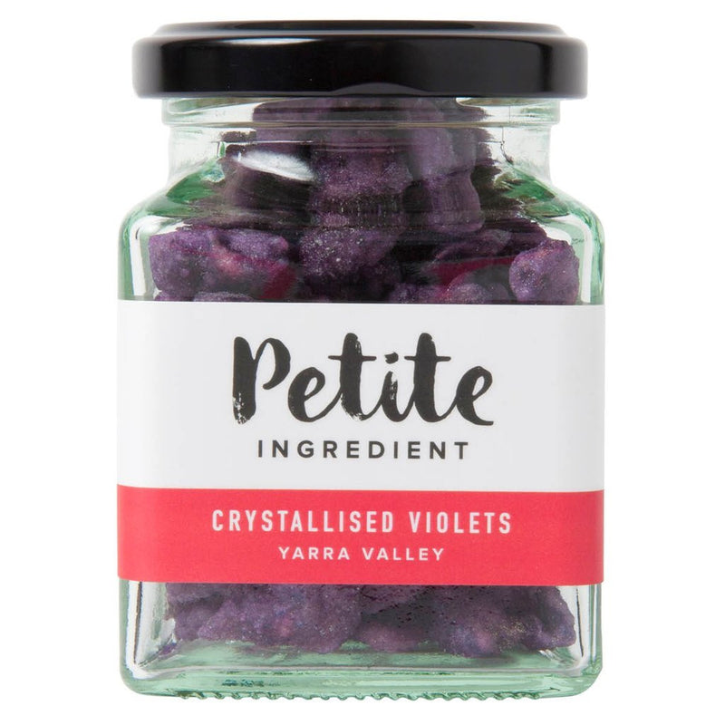 DRIED EDIBLE CRYSTALLISED VIOLETS 100G