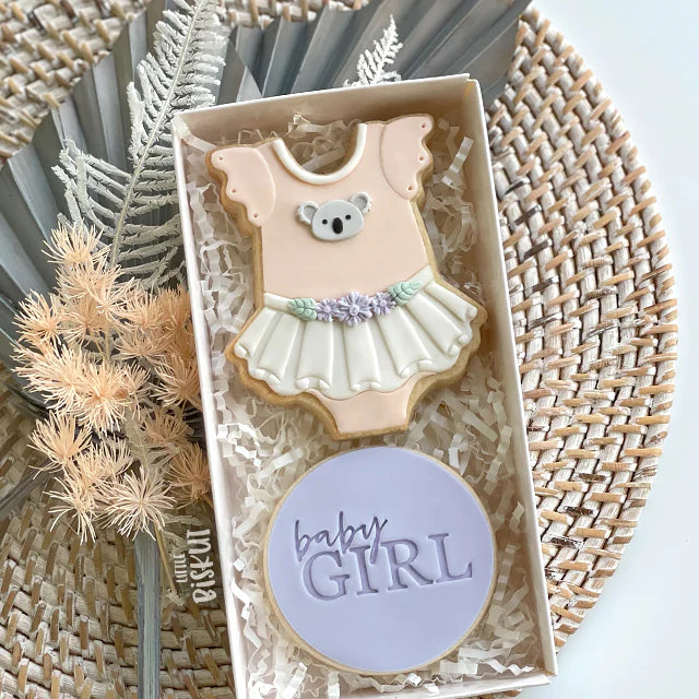 Stamp Embosser 'Little Biskut' Baby Girl