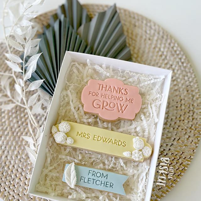 Cookie Cutter 'Little Biskut' Banner Set