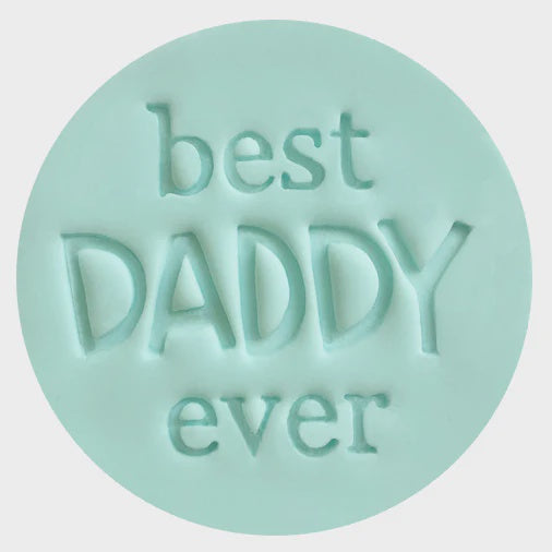 STAMP EMBOSSER 'LITTLE BISKUT' BEST DADDY EVER