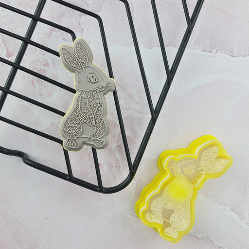 Stamp Debosser With Cutter Bunny Rabbit Mini