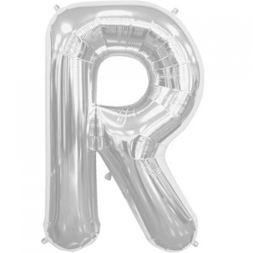 Alphabet Balloon Silver 34in R *Clearance*