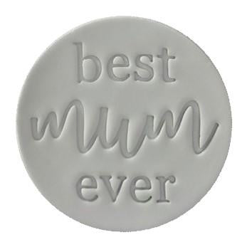 Stamp Embosser 'Little Biskut' Best Mum Ever
