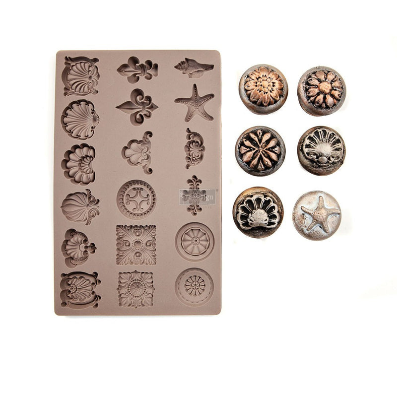 Silicone Mould Seashore Treasures
