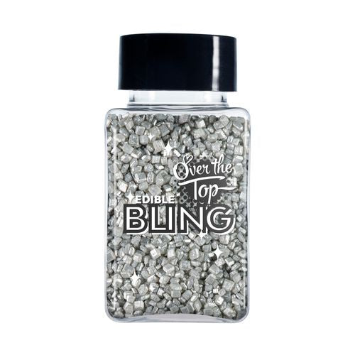 Bling Sanding Sugar Pearl Silver 80g