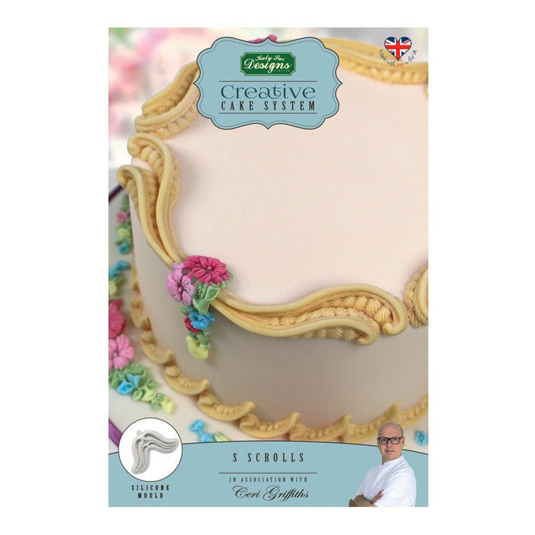 Silicone Mould S Scrolls
