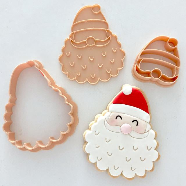Stamp Embosser With Cutter 'Little Biskut' Santa