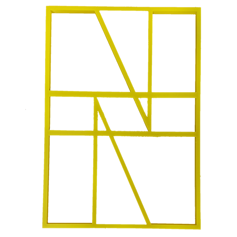 Cookie Cake Cutter Letter N *Clearance*