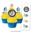 EDIBLE WAFER CUPCAKE TOPPERS 16PC BLUEY