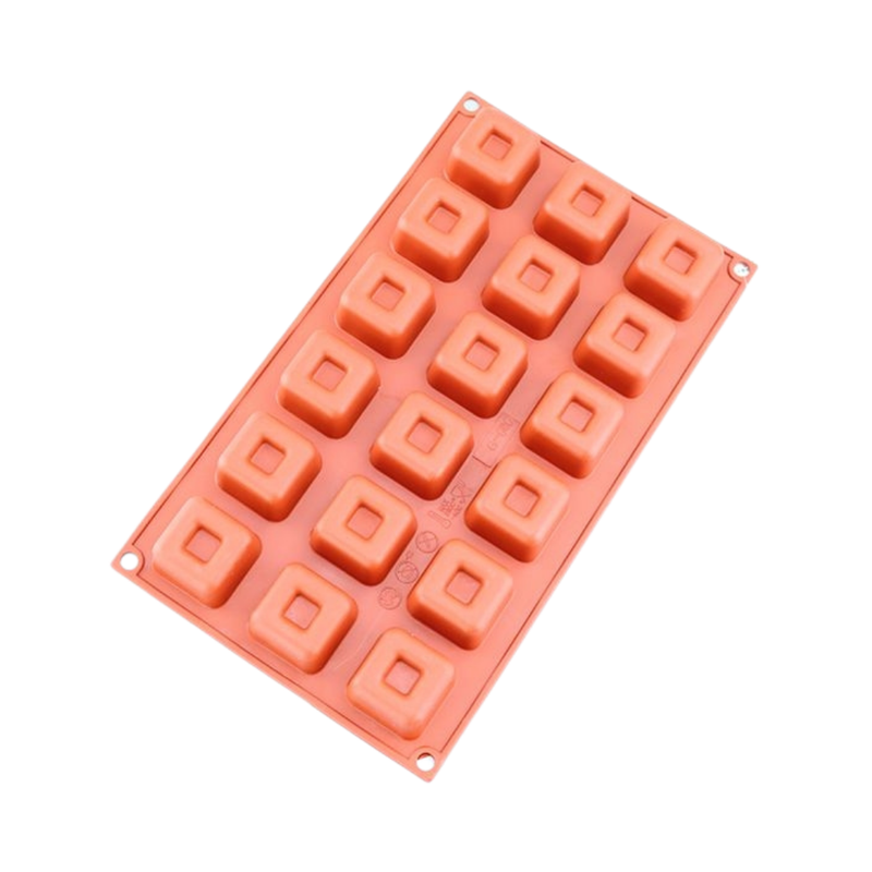 Silicone Mould Hidden Square 18 Hole