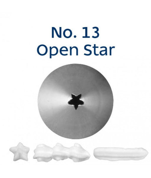 Piping Tip Open Star #13