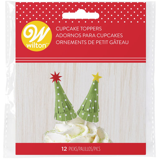 CUPCAKE TOPPERS TREE 12PC