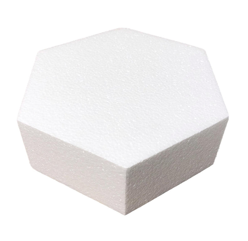 Foam Hexagon 6 x 3in